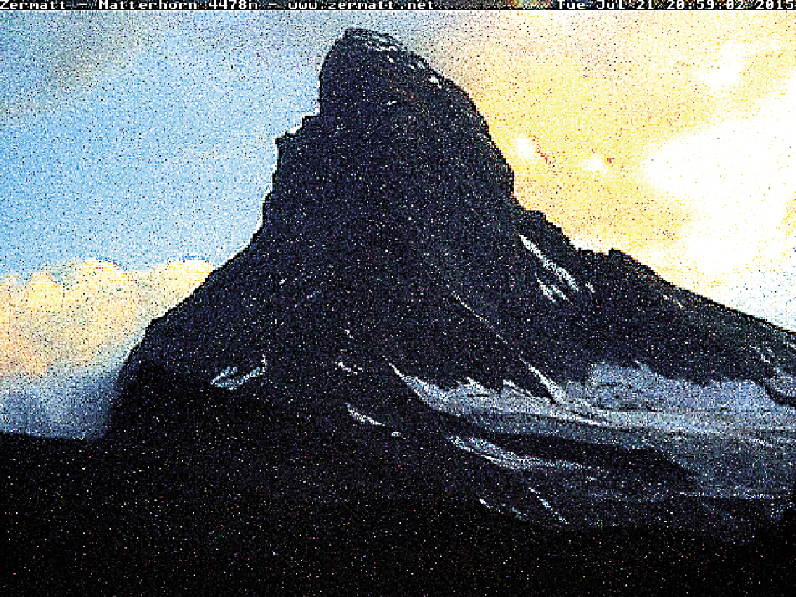 Matterhorn, Cervin, montagne, glaciers, glacier, jacques, Pugin, Zermatt,   #1936 Matterhorn 2015 07 21

