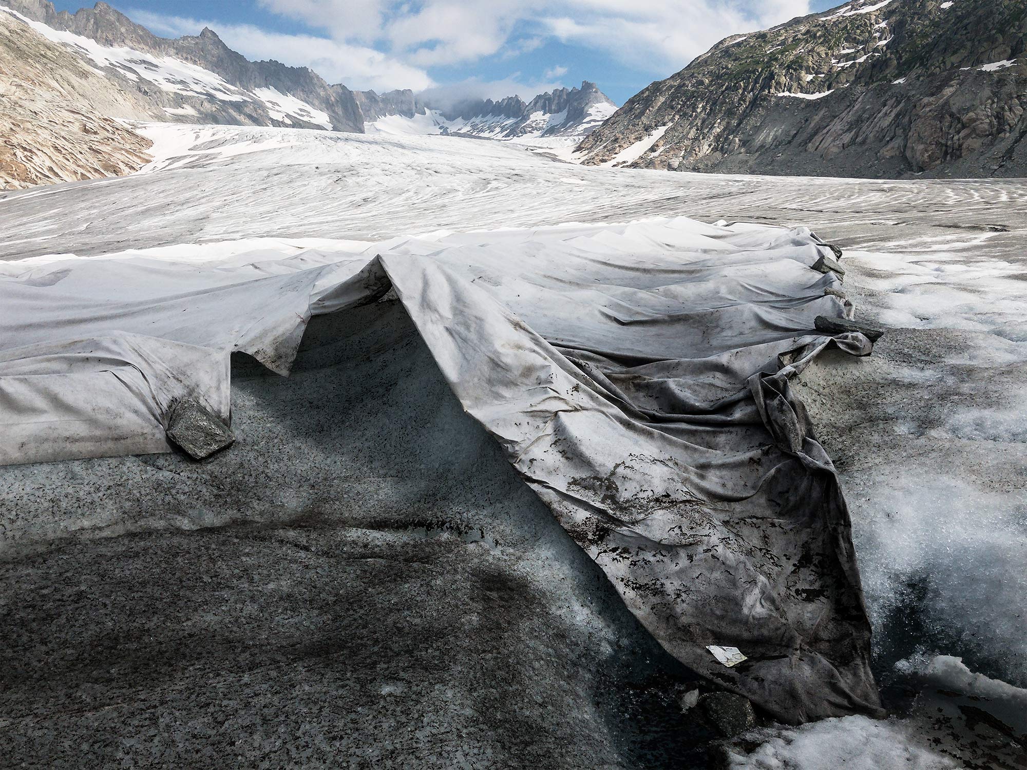   #378 Glaciers, Rhonegletscher, 2018, 46°34’54.137″ N 8°23’19.152″ E
