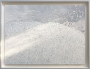 Photographie peinte, La montagne assiégée N°39, pièce unique