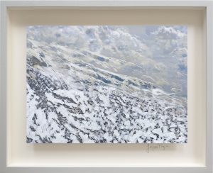 Photographie peinte, La montagne assiégée N°163, pièce unique