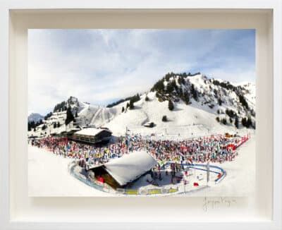 198_38x50cm-Villars-Gryon-Diablerets-jacques-pugin-encadre