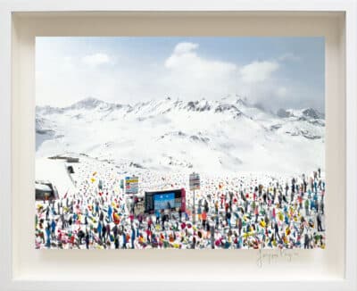 201-38x50cm-Val-d-Isere-jacques-pugin-encadre